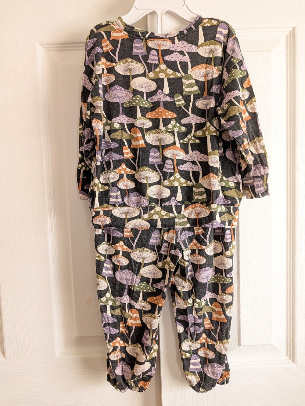 VGUC 18-24M Kate Quinn Organics 🍄 Mushroom Print Jogger Set - Picture 4 of 4